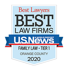 Best Lawyers | Best Law Firms | U.S. News & World Report | Family Law - Tier 1 | Orange County | 2020