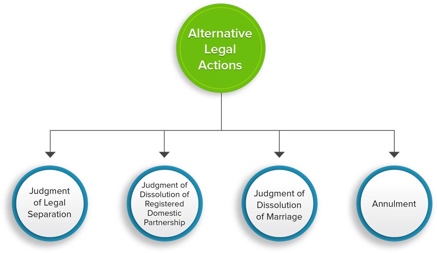 Infographic about Alternative Legal Actions
