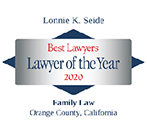 Lonnie K. Seide | Best Lawyer of the Year 2020 | Family Law | Orange County, California